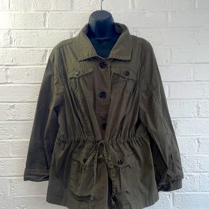 Lane Bryant button up jacket